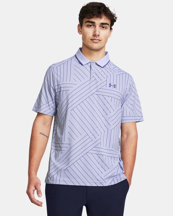 Men's UA Iso-Chill Edge Polo in Purple image number 0